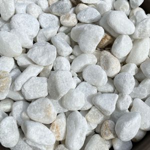 Kristalhvítir steinar 16-25mm