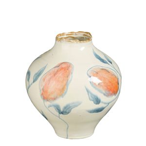 Liana vase - 22x20,5cm Cream