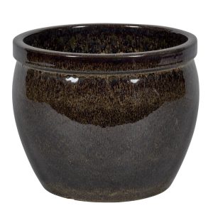 Fairfield keramikpottur, krukka - brúnn