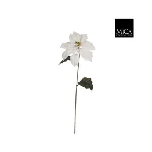 Poinsettia 71cm hvít