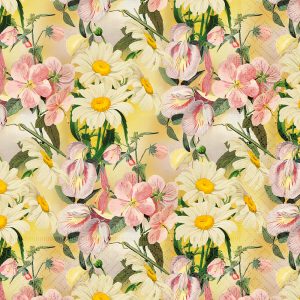Servíettur 33x33 Summer bloom