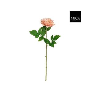 Dahlia orange real touch - 74cm