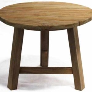Hliðarborð Teak Natural 50x40cm