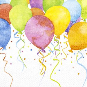 Balloons servíettur 20stk