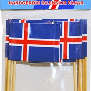 Ísl. fánar 10stk