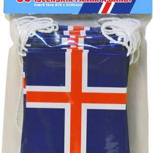 Ísl. fánar 20stk lengja