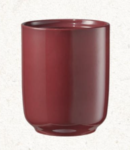 Bari orkideupottur - cherry gloss