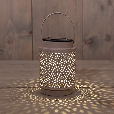 Solar Lukt hvít - 1 LED WW batt.