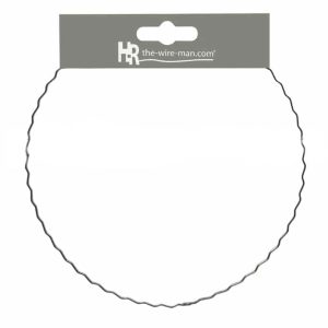 Járnhringur 20cm, silfur
