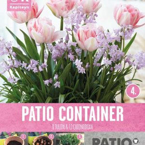 Pation container 20 stk - bleiktóna