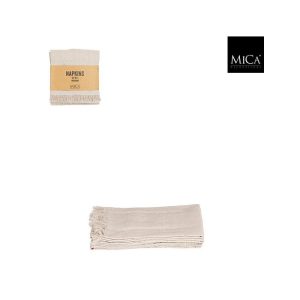 Villia tauborðservíettur beige
