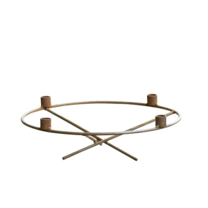 Lærke kertastjaki, 32 cm - rustic iron
