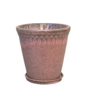 Lacepot leirpottur - dursty rose