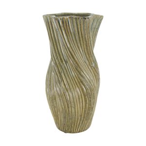 Leirvasi 33 cm - brúnn/grár
