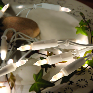 Ljósasería, 20 LED - hvít