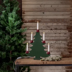 Mora aðventuljós 5 ljós - jólatré