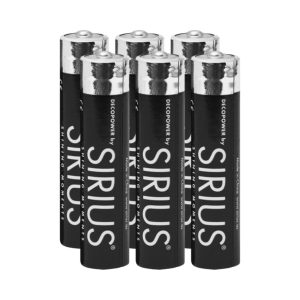 Sirius batterí AAA, 6 stk