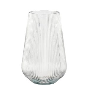 Jackson blómavasi 28 cm - glær
