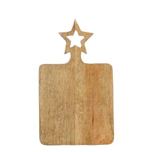 Skurðarbretti stjarna 30x18cm