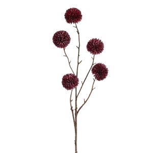 Pom Pom grein, 100 cm - fjólublátt