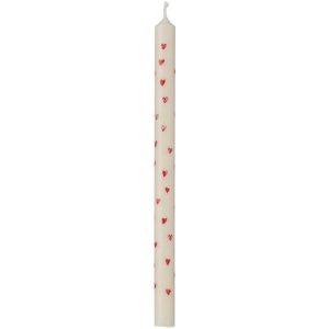Kerti m/rauðum hjörtum 20cm