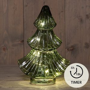 Glertré 24 cm - grænt