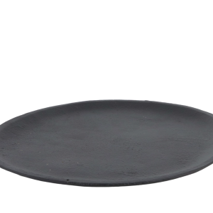 Diskur, ál 21,5 cm - svartur