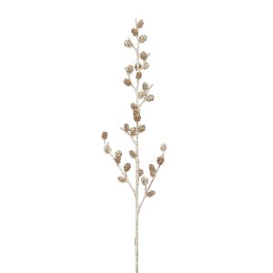 Pine cone grein 88 cm - brún