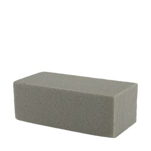 Oasis þurrskreytingarkubbur 20 cm - grár