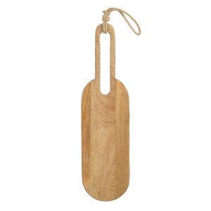 Skurðarbretti 61 cm - viðar